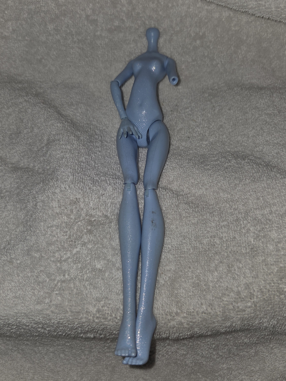 Monster High Bait Articulated Female Doll Body - Headless Poseable Torso & Legs